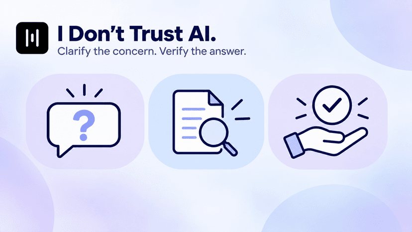 "I Don't Trust AI" Sales Objection: Clarify the Concern Before Responding